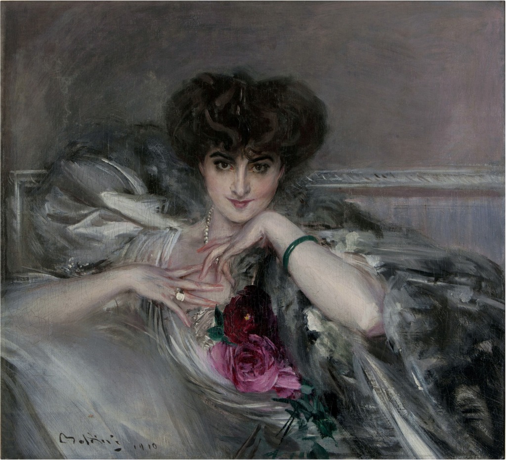 Giovanni Boldini, Ritratto della principessa Radziwill, 1910. Collezione privata.