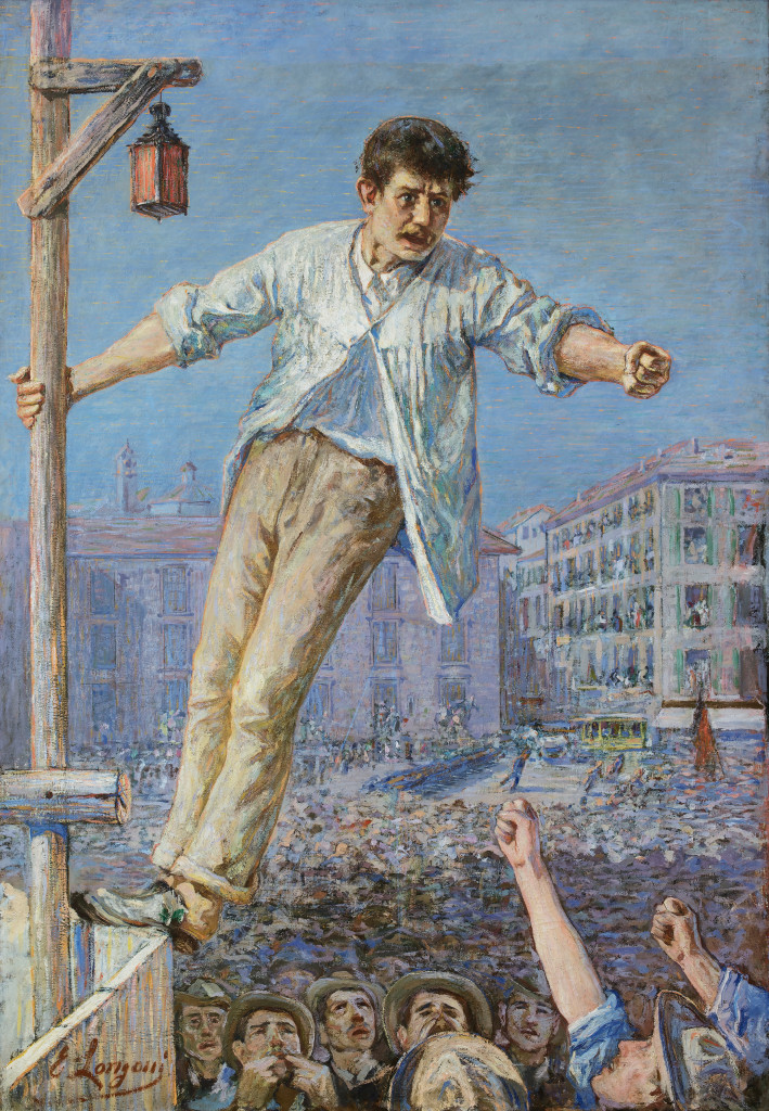 Emilio Longoni, L’oratore dello sciopero 1891 - Credito Cooperativo di Barlassina