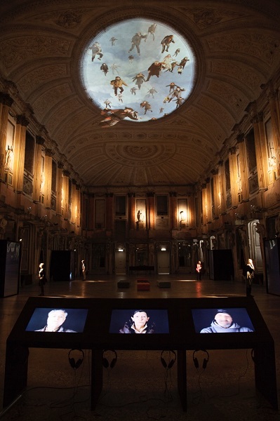 Studio Azzurro - Immagini sensibili, installation view at Palazzo Reale, Milano 2016. © Studio Azzurro