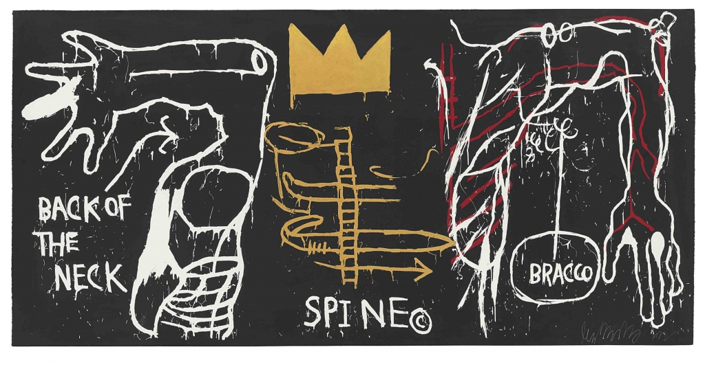 Back of the neck, 1983, © The Estate of Jean-Michel Basquiat by SIAE 2016 